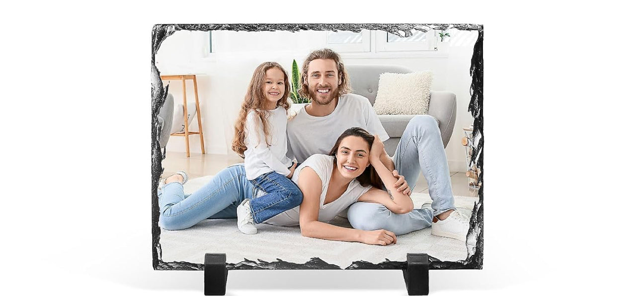 Custom made to order photo slate