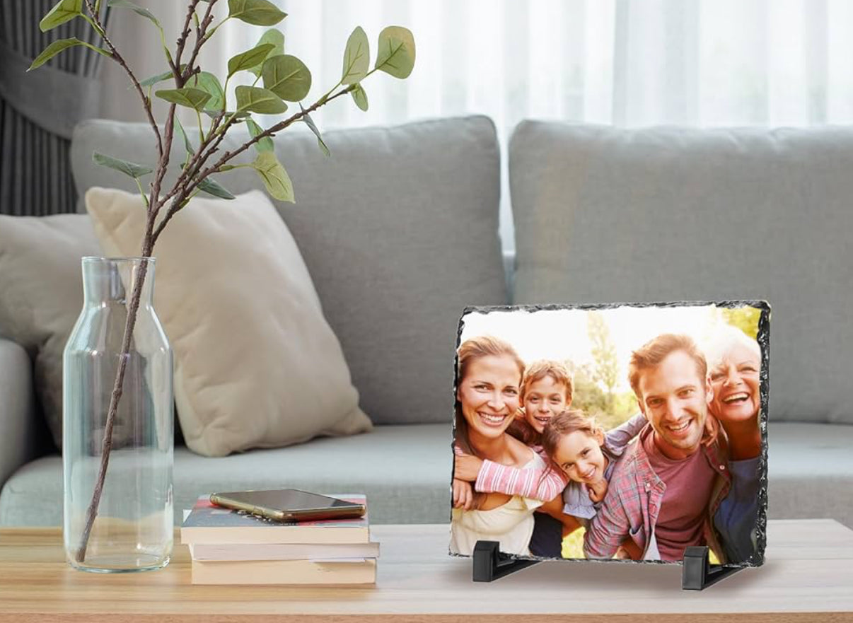 Custom made to order photo slate