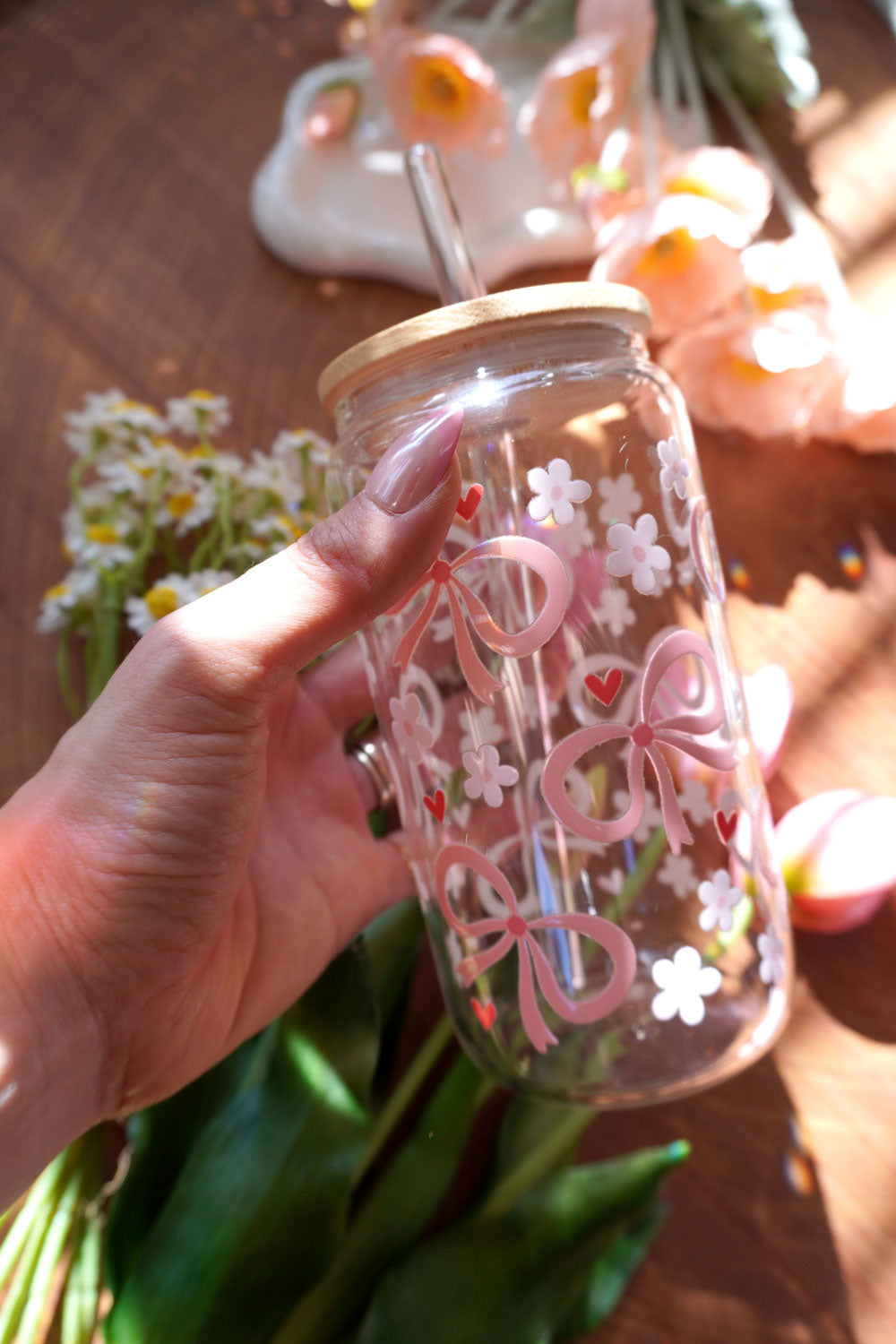 Custom made to order 16oz Glass can